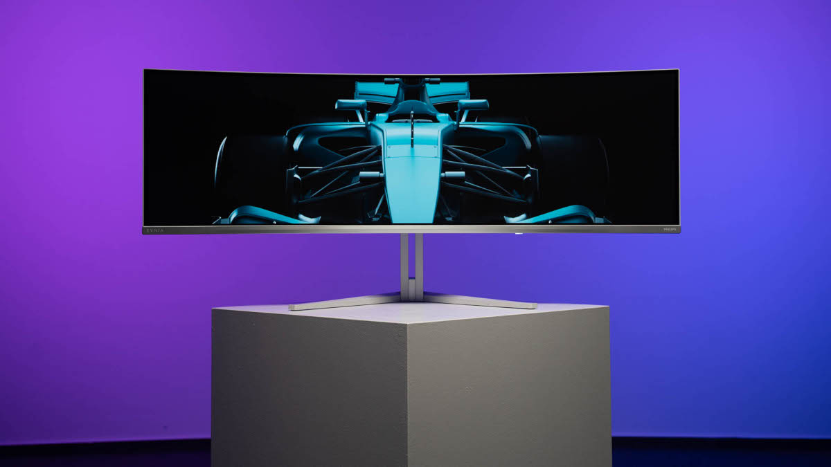 Philips showed the real giant OLED. It's impressive