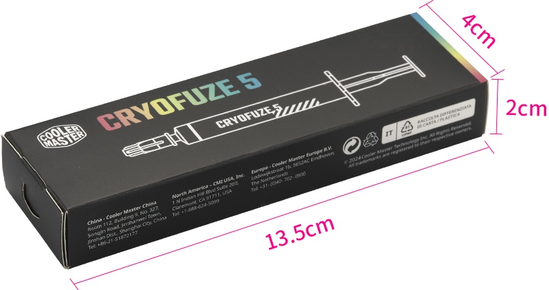 The Taiwanese present colorful thermal pastes