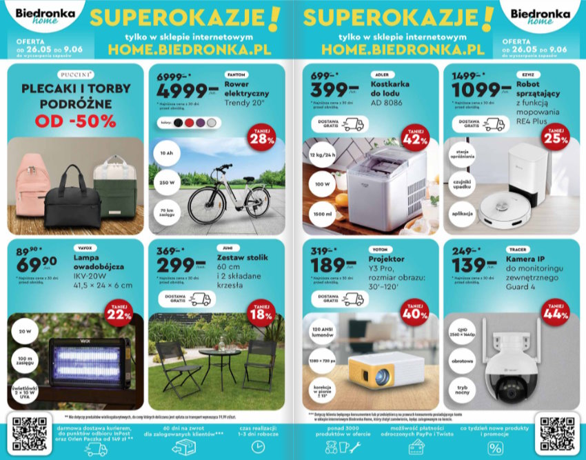 Biedronka Home cheap electronics promotions
