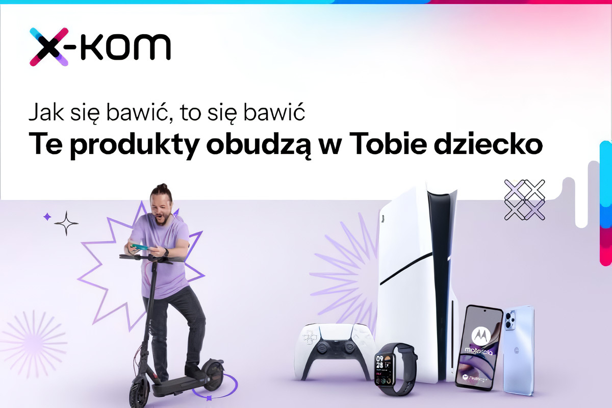 Big kids want to play too!  x-kom gives them a chance