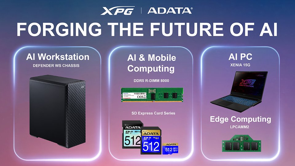 ADATA will surprise players.  A new console is coming to the market
