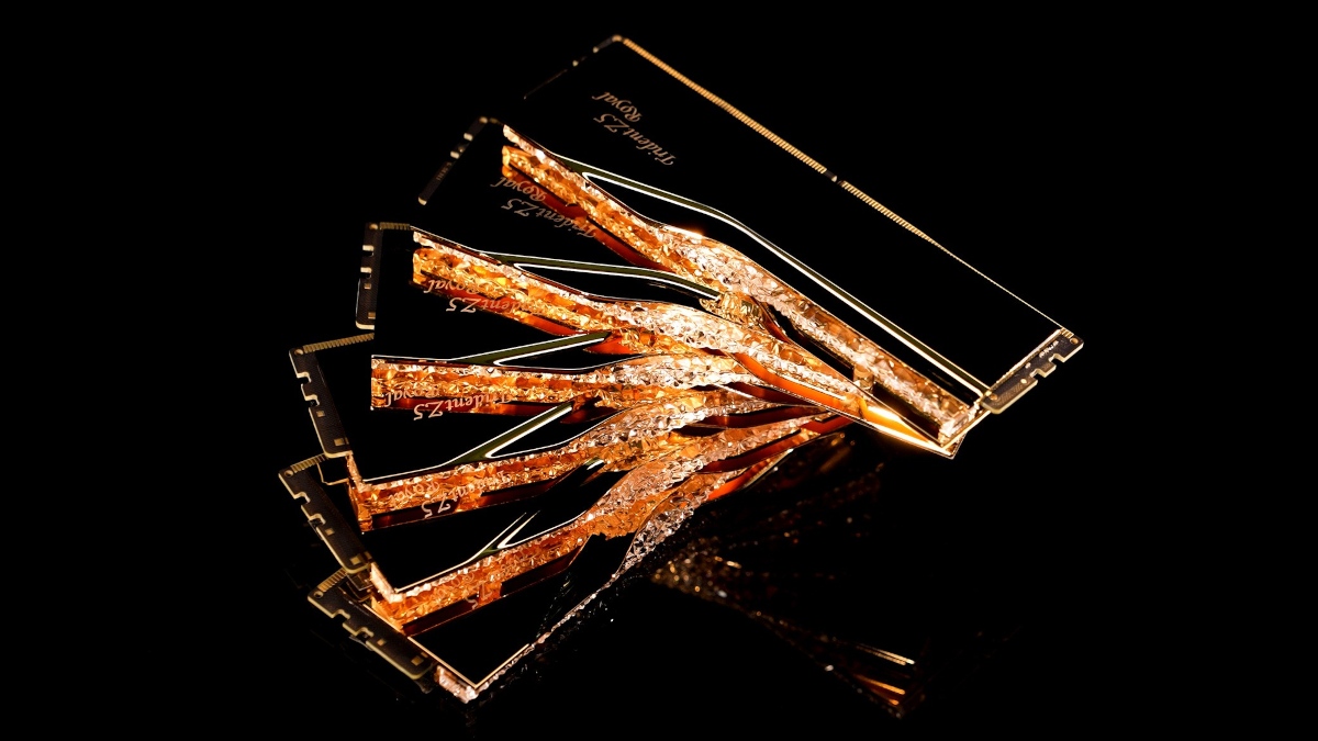 Tak wygląda prestiż. Złote i srebrne pamięci RAM