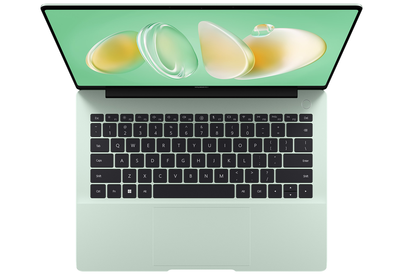 HUAWEI MateBook 14 2024 in green and black