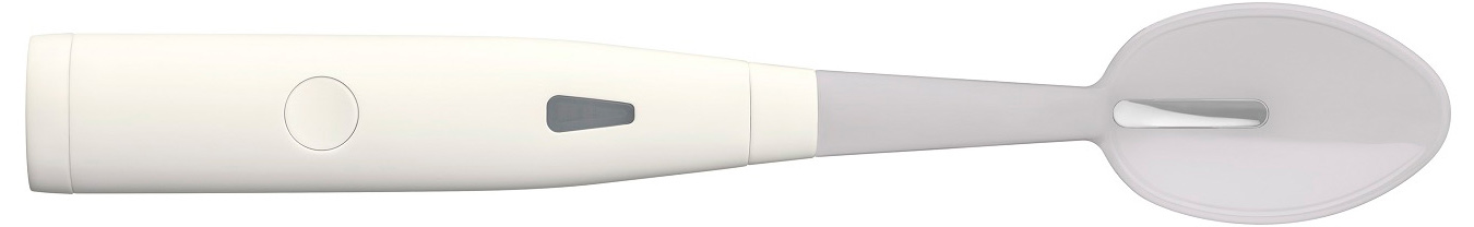 The salt spoon is battery-powered