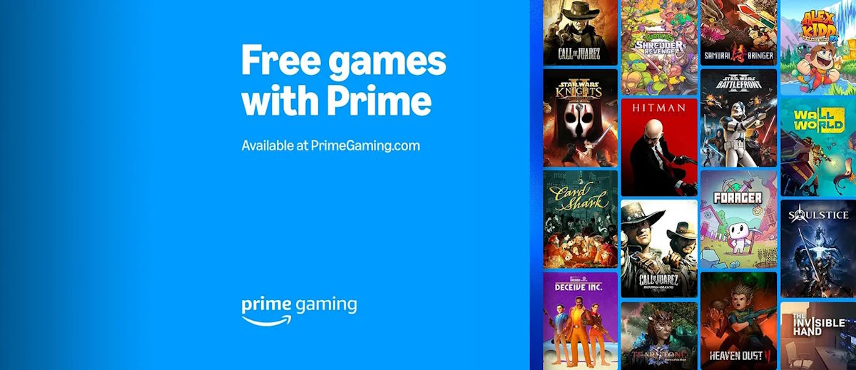 Amazon Prime Gaming free games