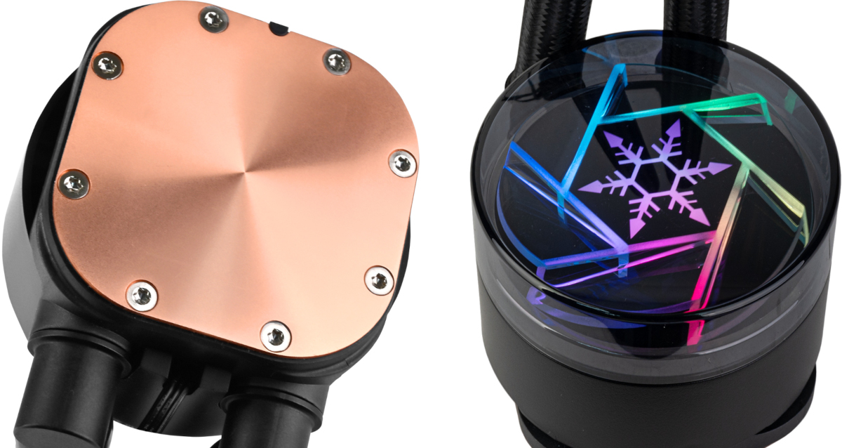 SilverStone with new water cooling. It's supposed to be cheap