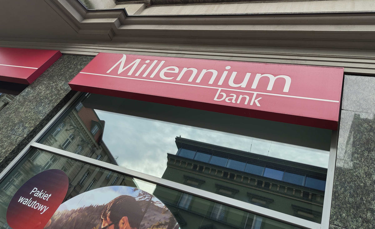 Millennium Bank has new codes. You can do everything in the application