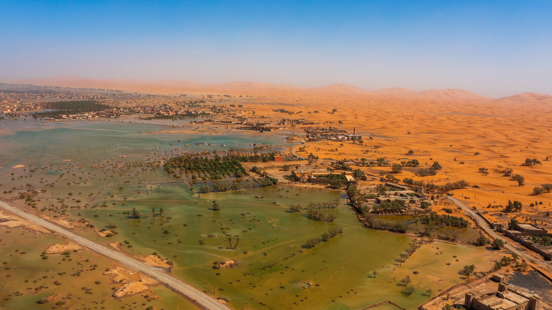 Powódź Sahara Maroko