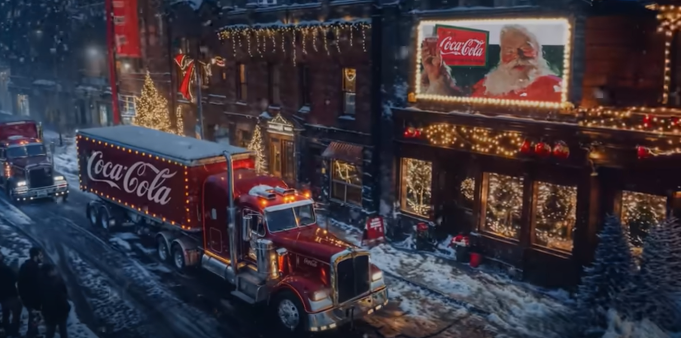 The most popular holiday ad was made by AI. Internet users comment