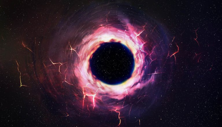 After 100 million years it woke up. Strange behavior of a black hole