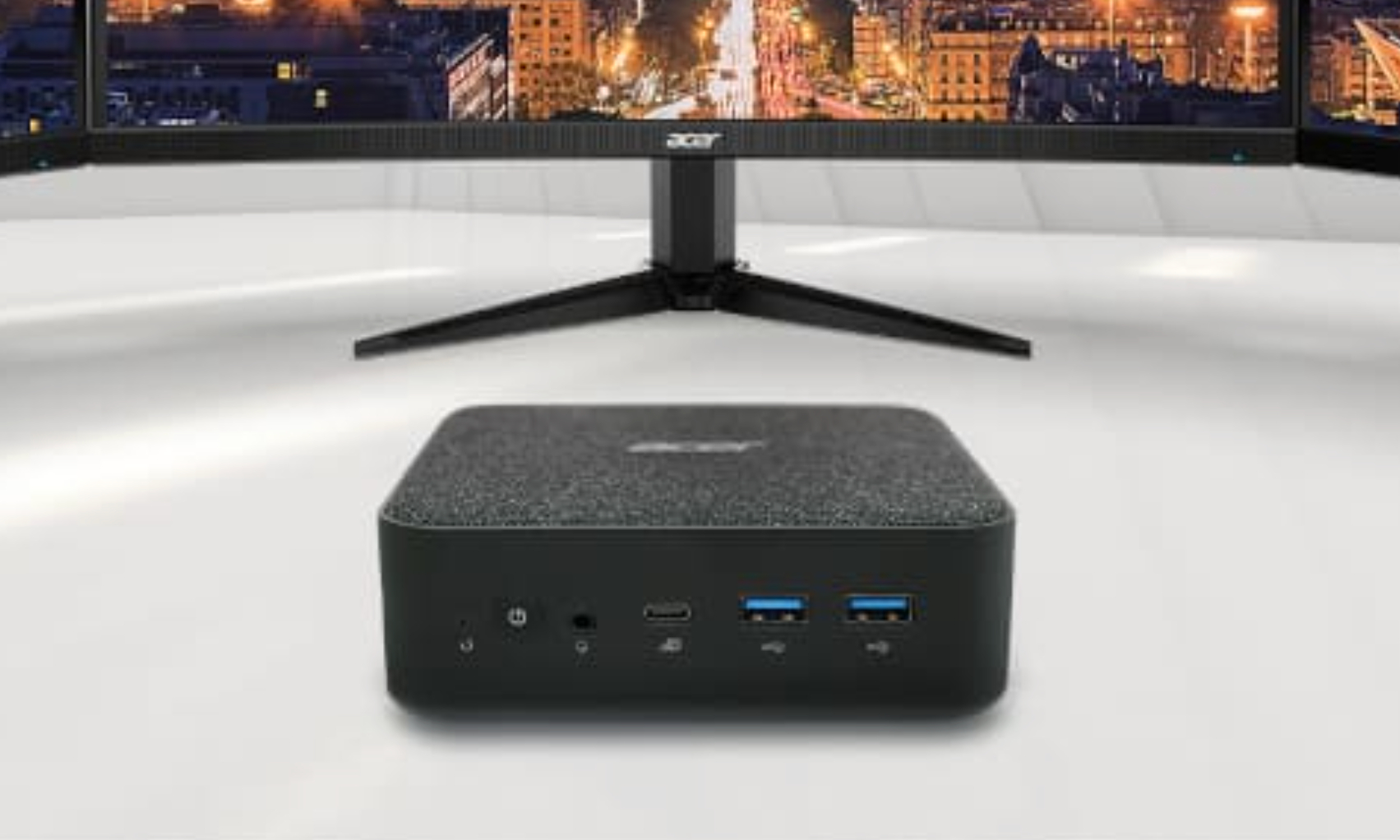 The computer is so small that it is almost invisible, and it is also cheaper