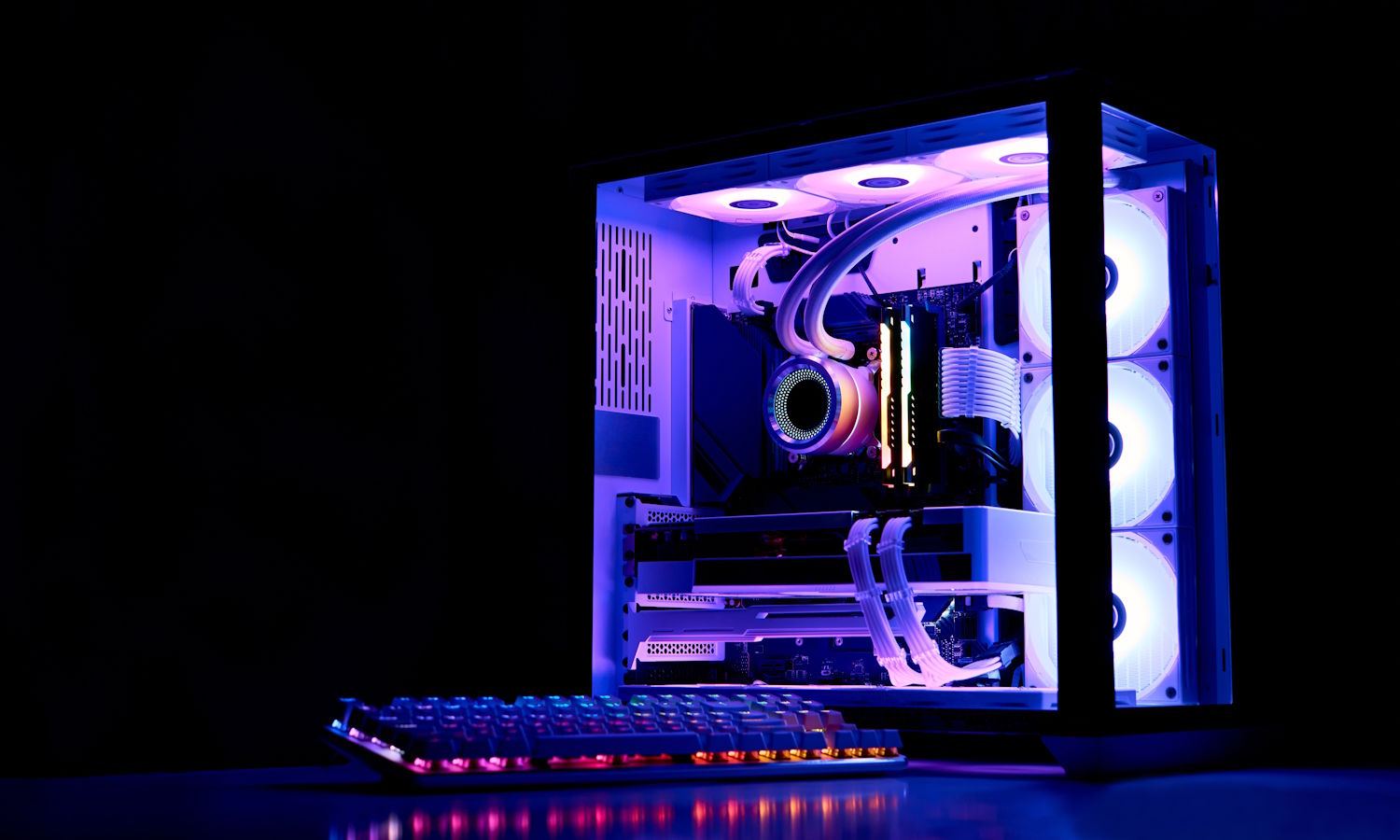 We do it to ourselves. The increase in computer sales despite shortages is noticeable