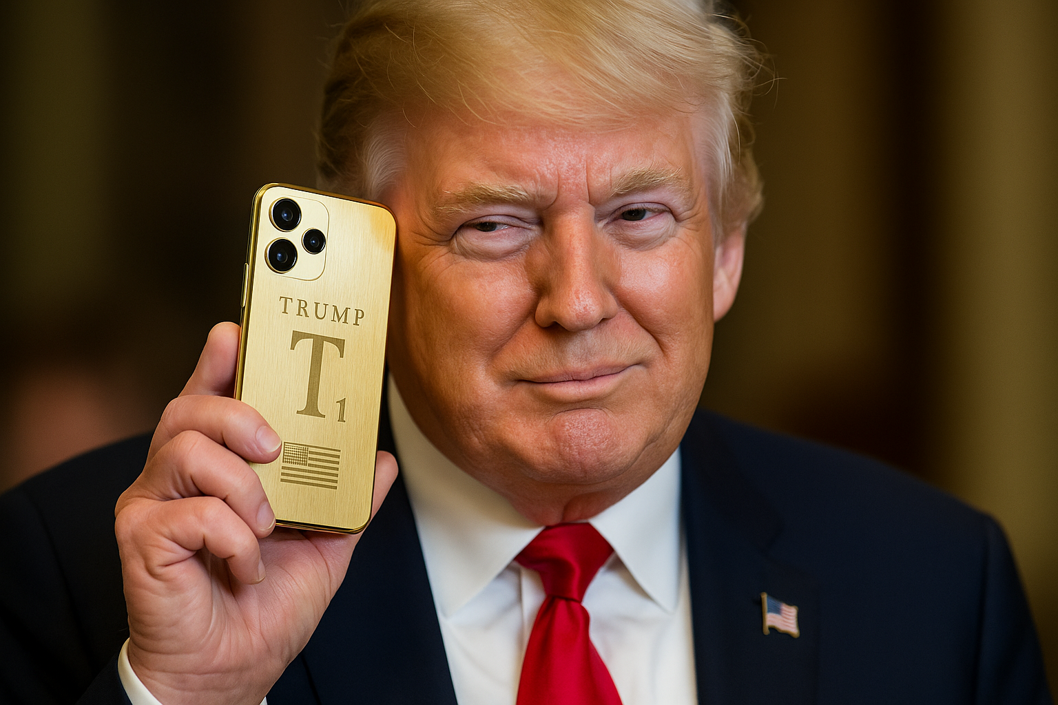 Trump T1 Phone is being created in the Ultra version. The first one still doesn't exist