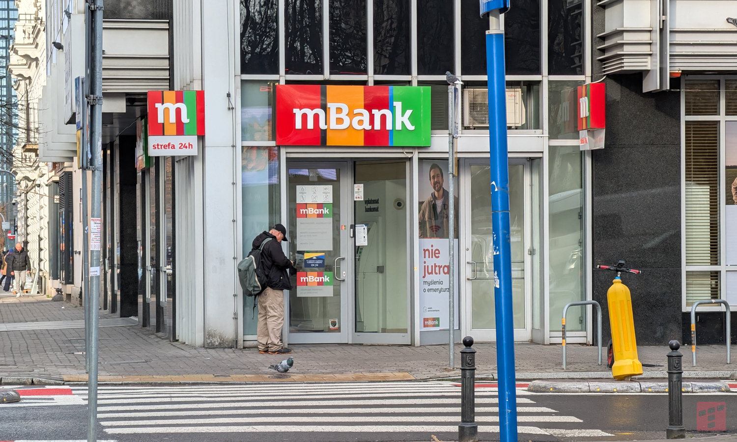 mBank appeals to customers. This time it's about the application
