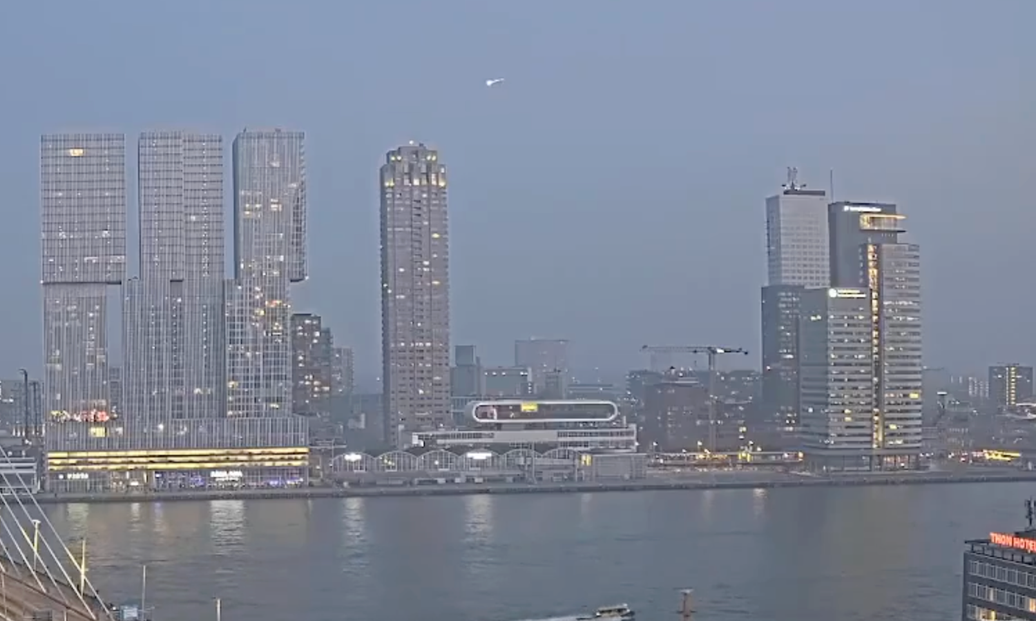 A powerful ball of fire over the German sky. Almost like the Tunguska disaster