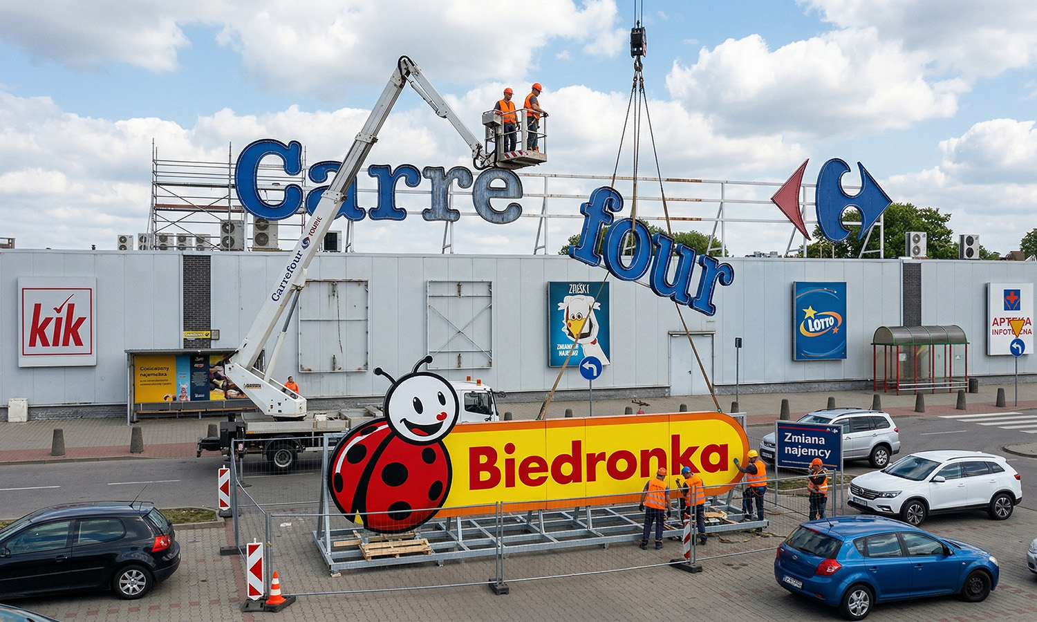 Biedronka wants to take over Carrefour. Time for hyperladybugs?