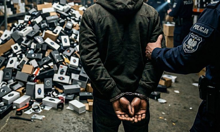 Big theft near Wrocław. 2,200 smartwatches were stolen