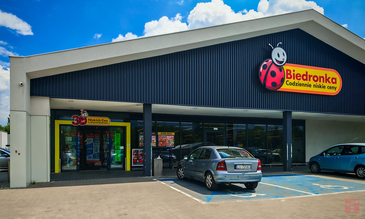 Change in Biedronki. Don't be surprised when you receive a request for payment