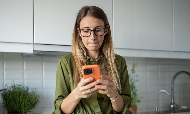 Free text messages got her in trouble. This wasn’t what she expected