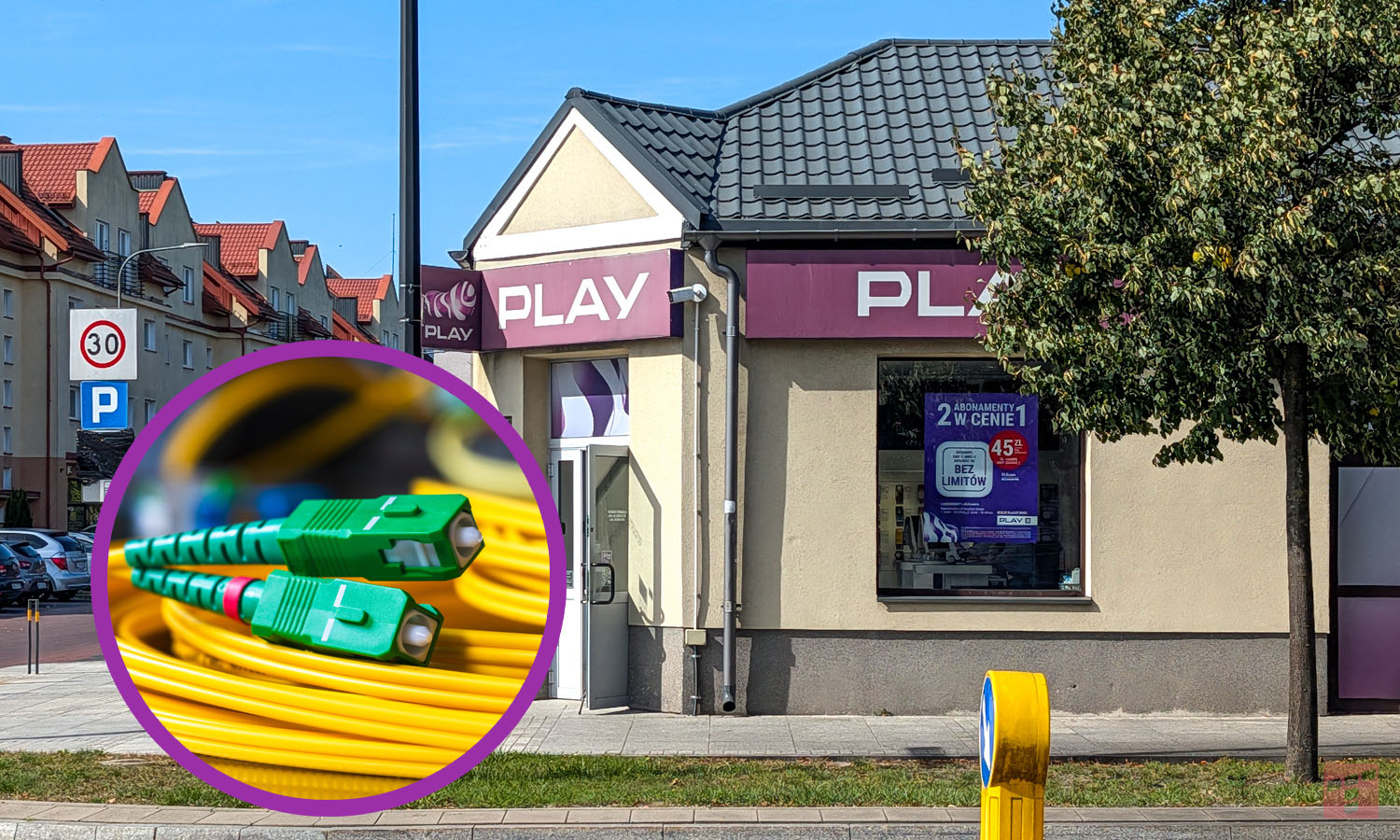 Watch out for fiber optics at Play. You may not get what you expect