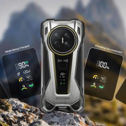 It looks like a supercar and shines like a beacon. The new Doogee battleship