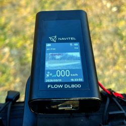 Navitel showed 4K bicycle cameras. They will record everything
