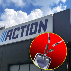 At Action for PLN 12.99. A way to be free of hands, pockets and electricity