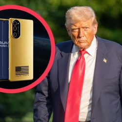 Trump’s gold smartphone holds a secret. The interior is a 2024 model