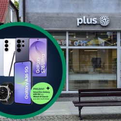 Samsung phones with gifts in Plus. Smartwatch, second phone and eSIM for free