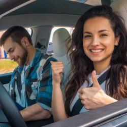 She hasn’t obtained her driving license yet and she’s already been banned from driving