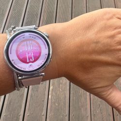A smartwatch that rarely needs a charger. The price is also a plus
