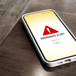 The services are testing a new application. It will even turn on the phone if it is on silent