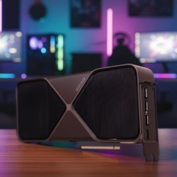 The bride surprised her with a gift. My husband couldn’t hide his excitement about the RTX 5090