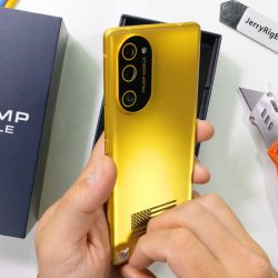 Trump Mobile T1 dismantled. It’s a real circus and sucker cutting